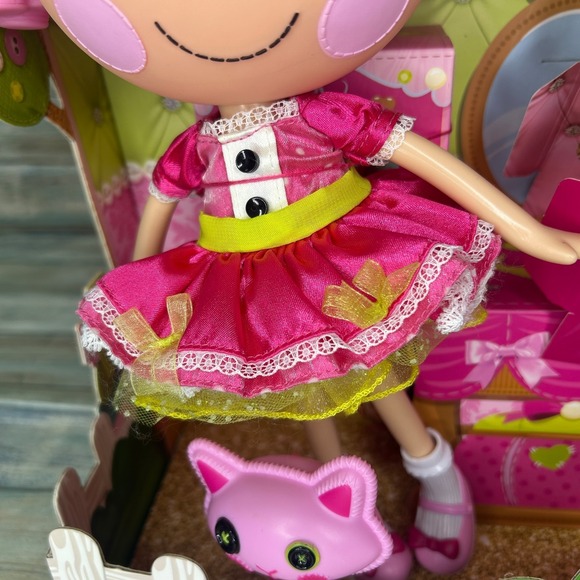 Lalaloopsy Jewel Sparkles Full Size Doll Pet Persian Cat 10th Anniversary - Picture 6 of 9